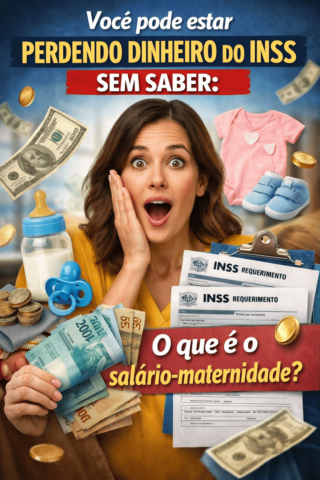 Salário-Maternidade: você pode estar perdendo dinheiro do INSS.
